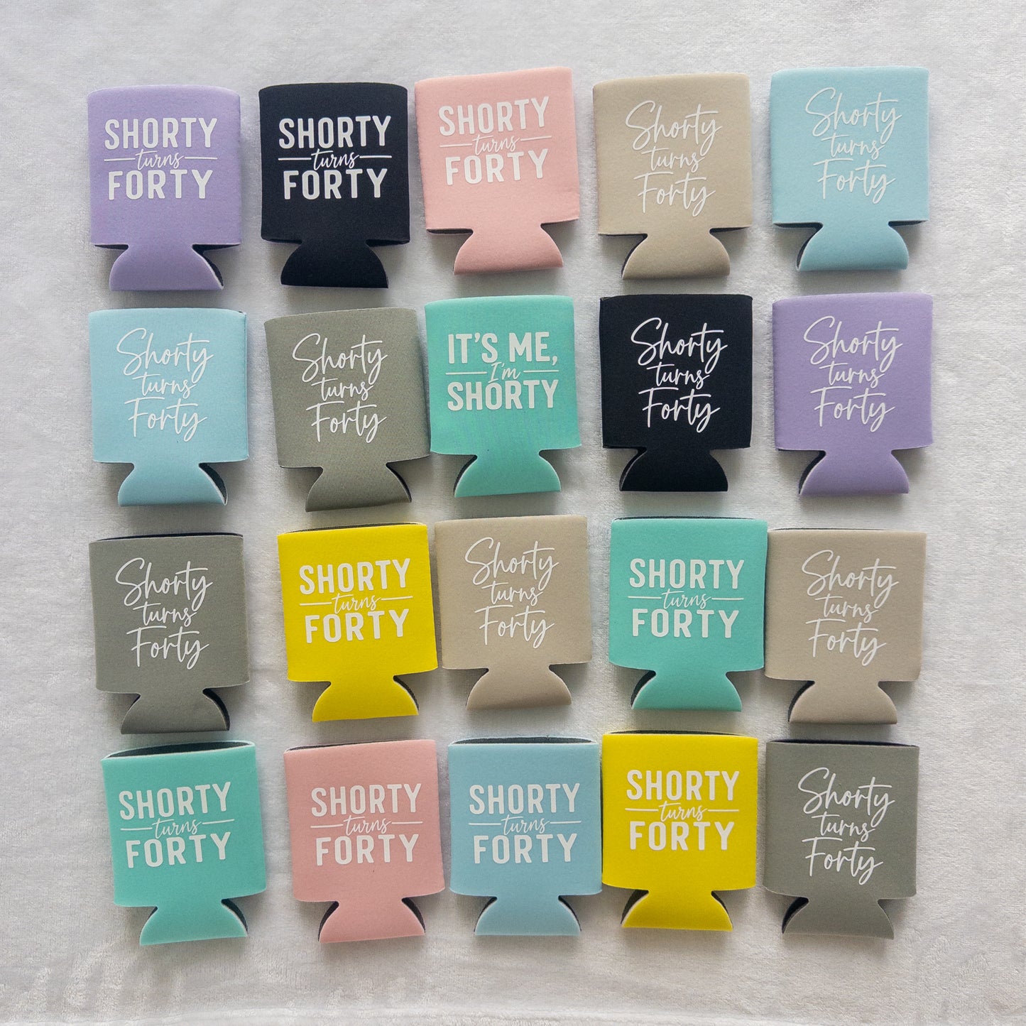 Custom Koozies for Bachelorette Party, birthday party, golf weekend, family reunion, or any other event