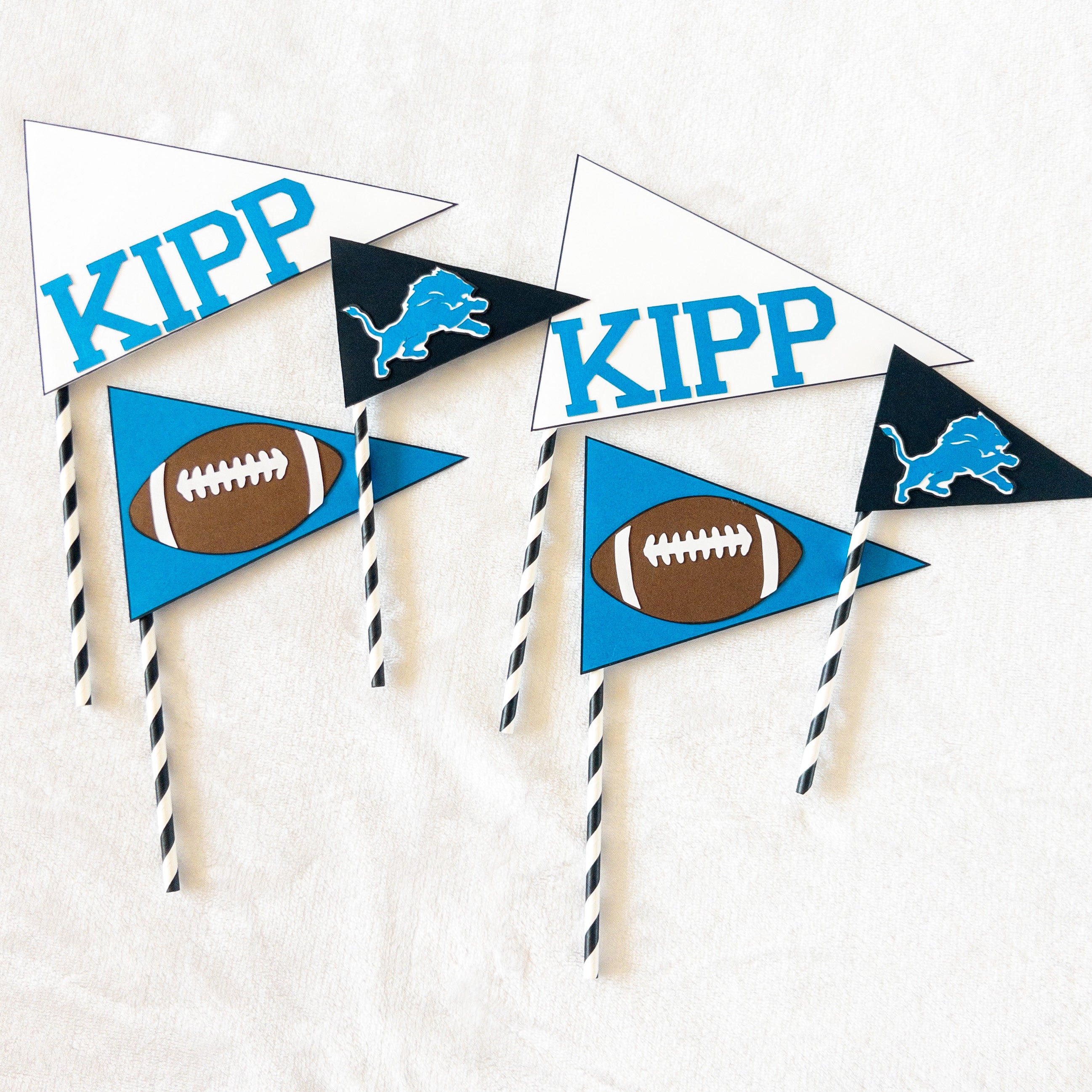 Custom Party and Event Pennant Flags – Amanda Robinson LLS