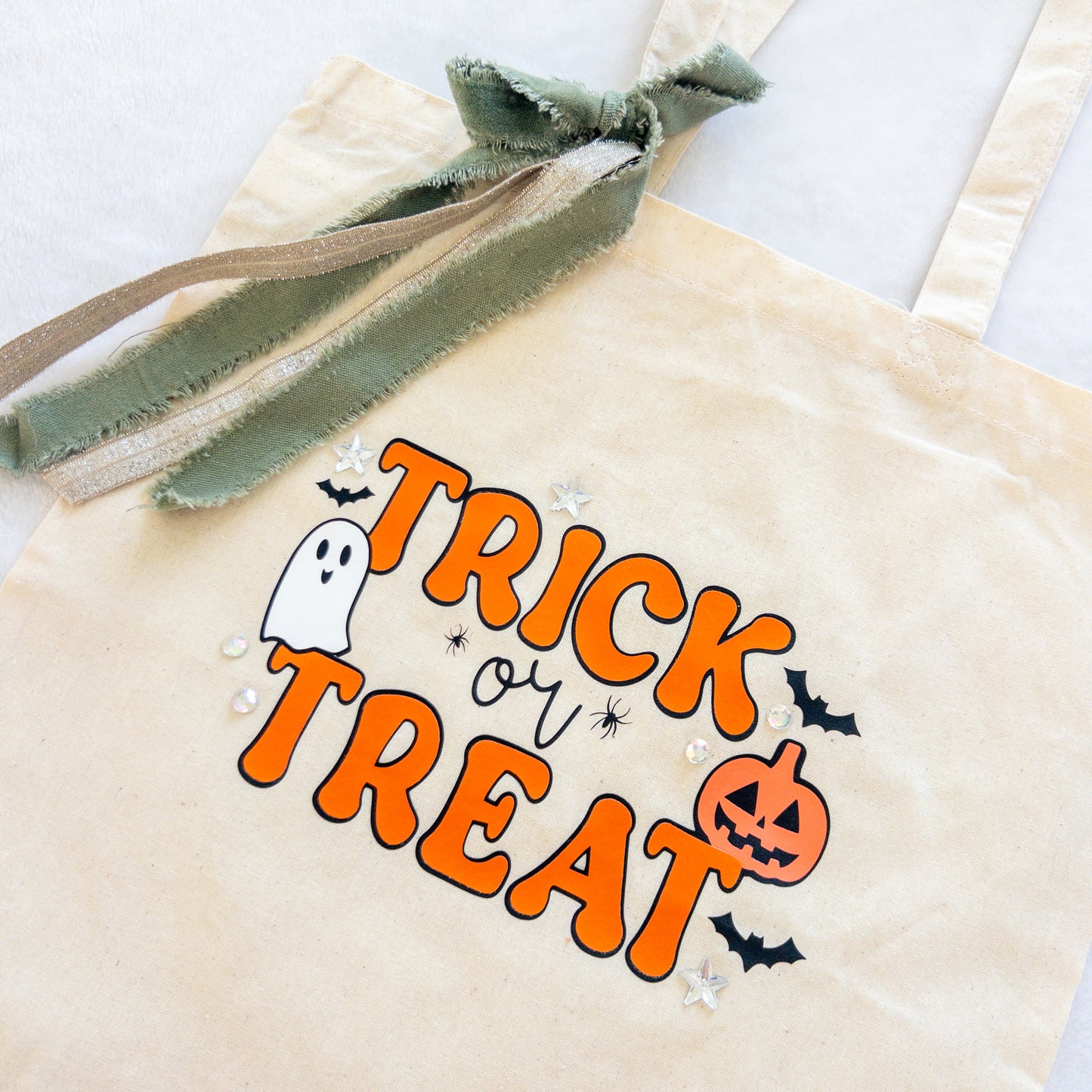 Personalized Trick or Treat Bag - Custom Halloween Bag for Kids