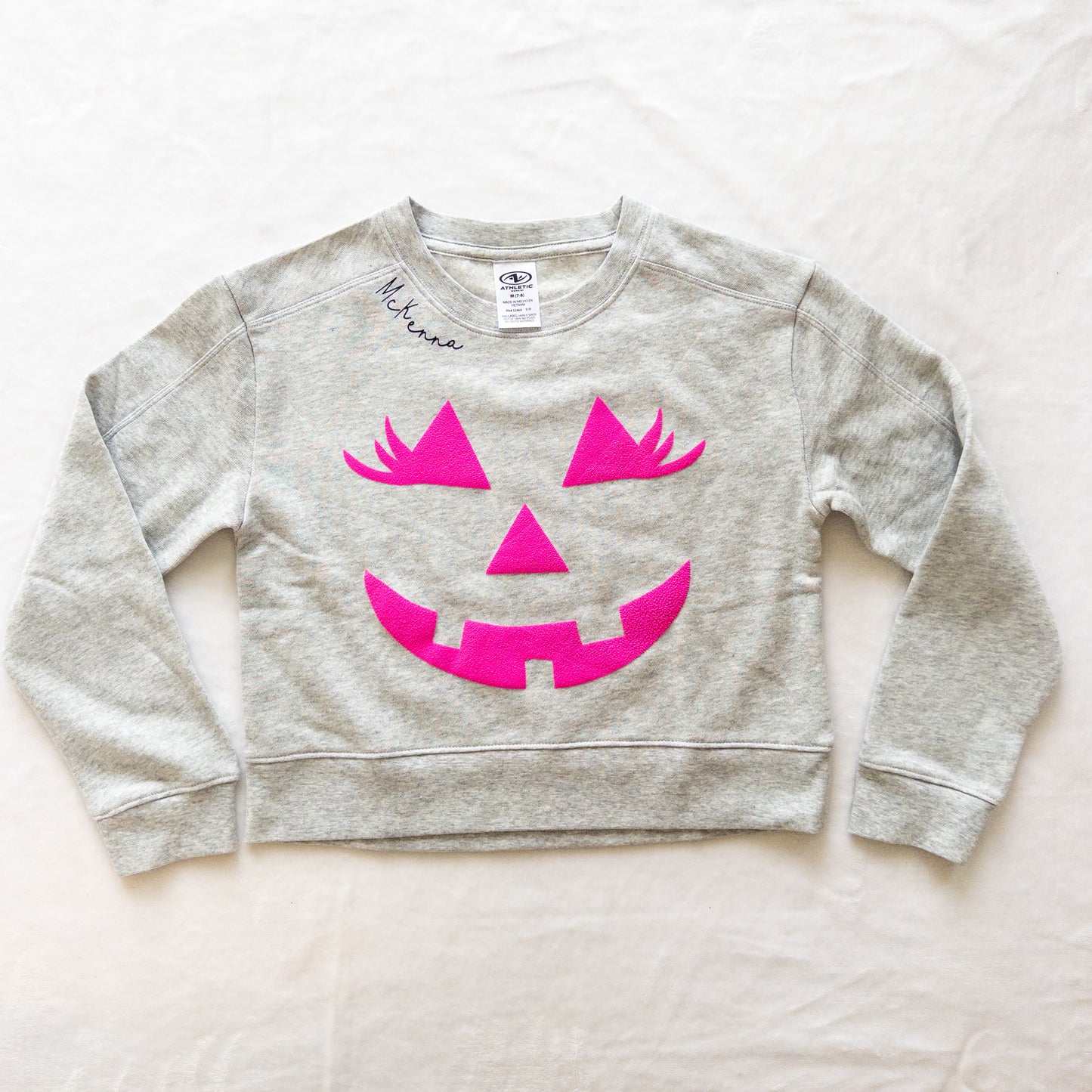 Personalized Girls Halloween Sweatshirt