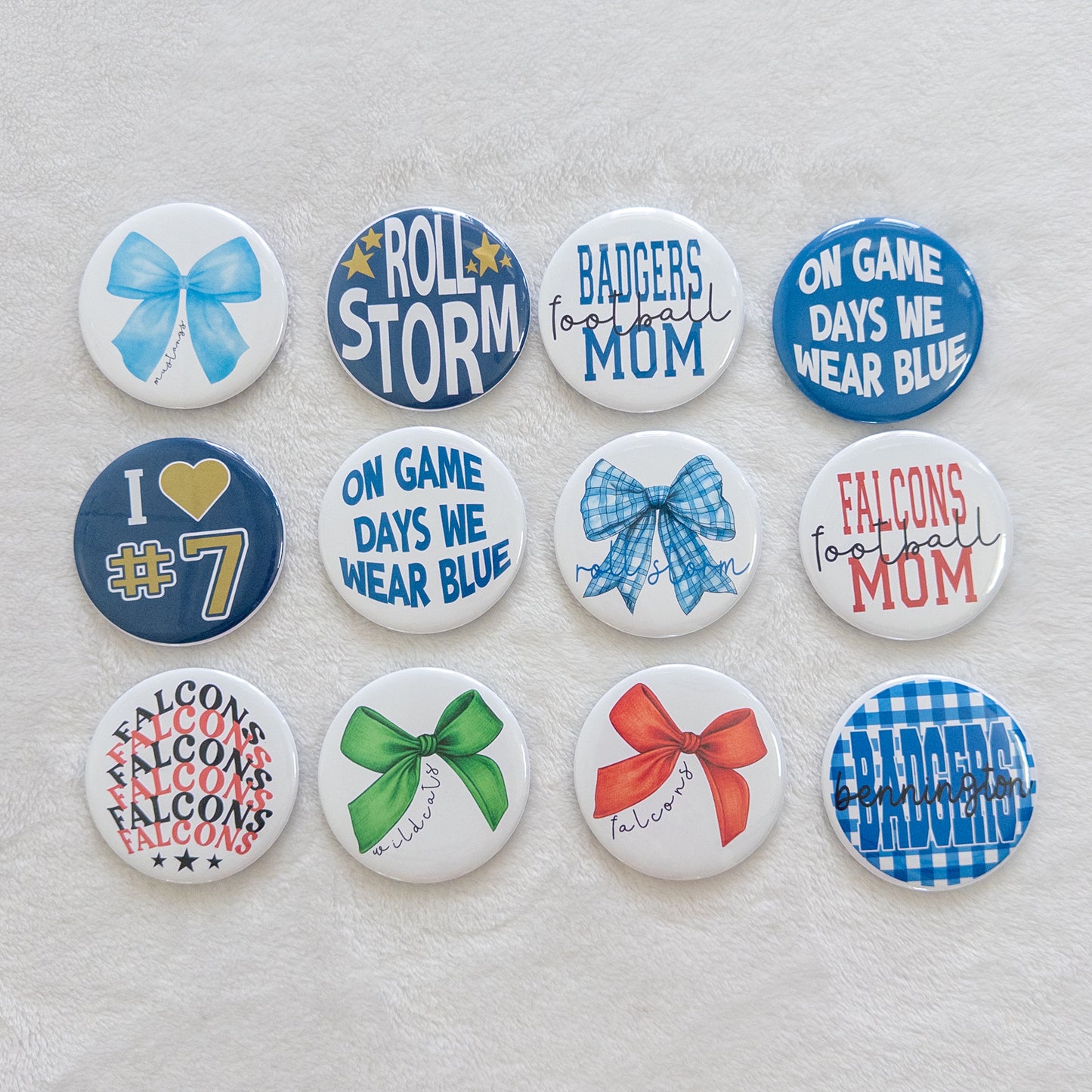 Custom 3" Personalized Statement Pin – Backpack, Jacket, Purse Accessory