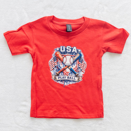 USA Play Ball Tee