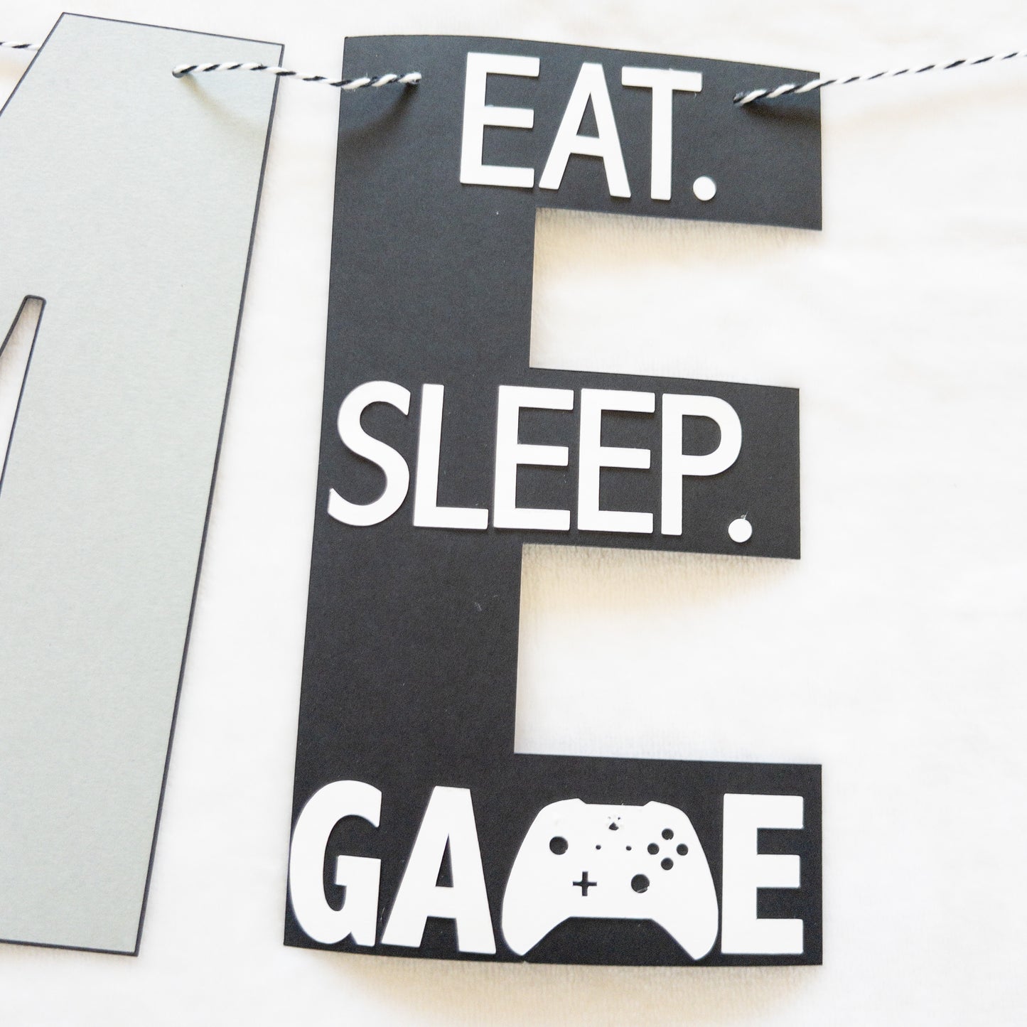 Game On Video Game Custom Name Banner