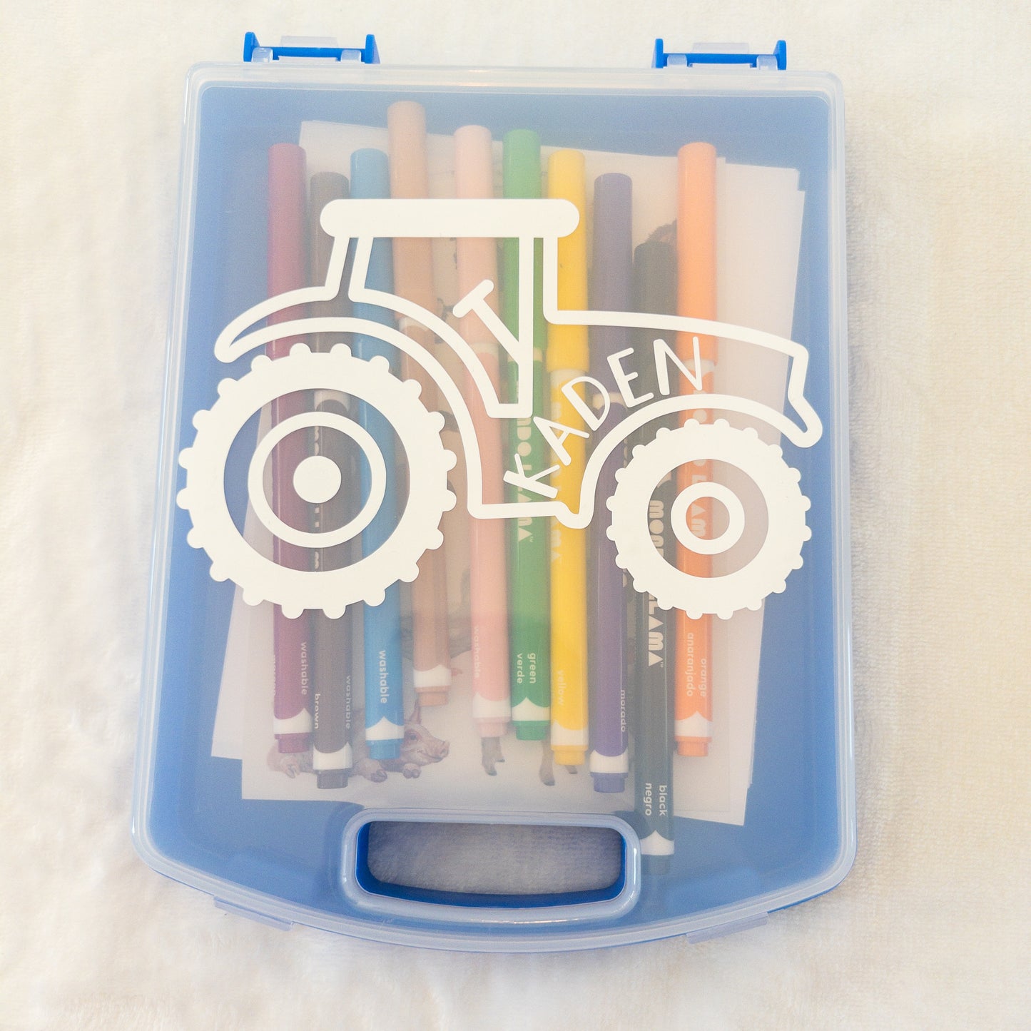 Sticker Box Kid Activity Kit For Restaurants and Travel