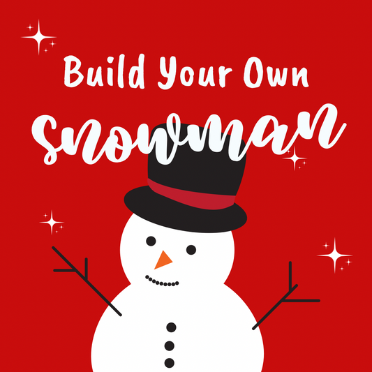 Build Your Own Snowman Playdough Kit Digital Printable