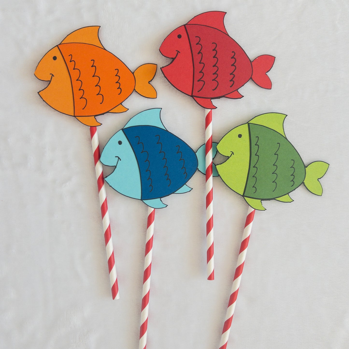 Fishing Themed Birthday Party Table Decor Centerpieces