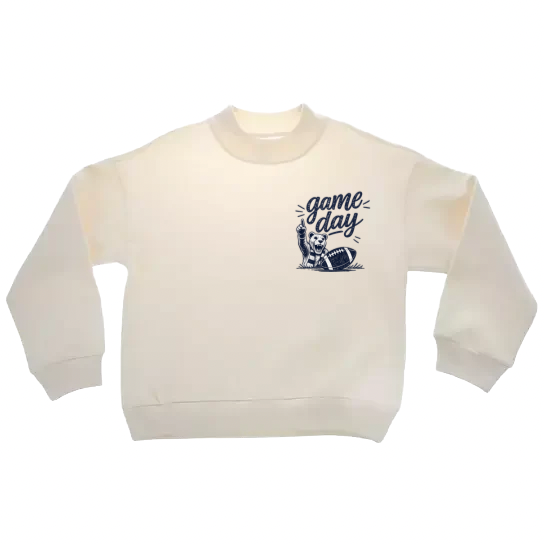 Mock Neck Game Day Sweatshirt