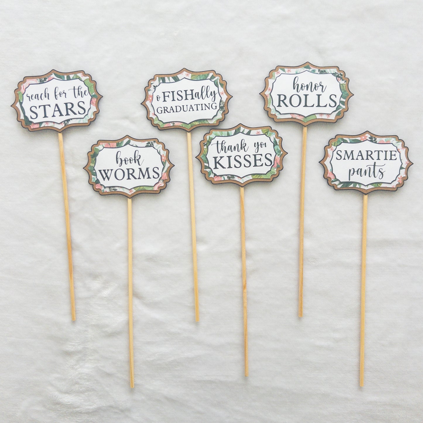 Graduation Party Candy Bar Signs