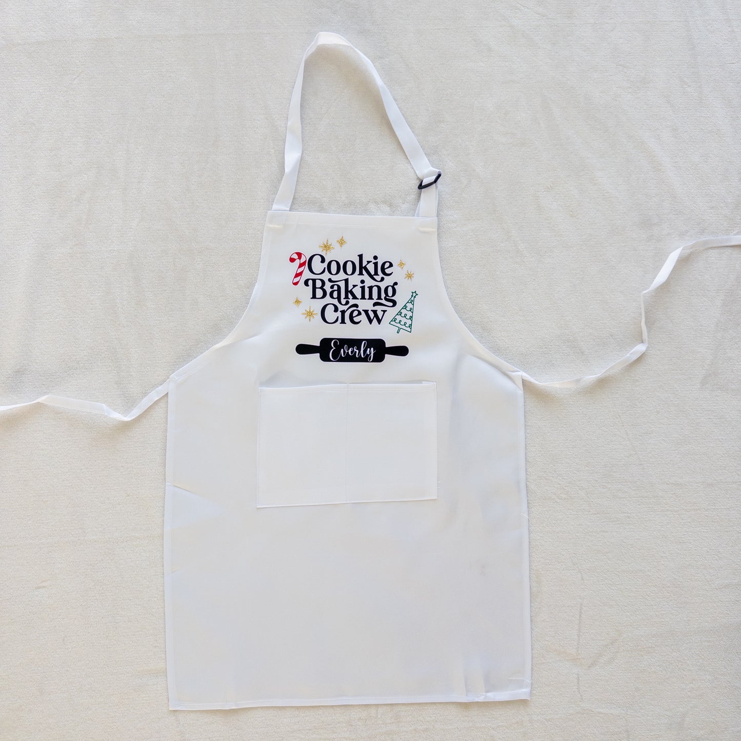 Personalized “Cookie Baking Crew” Kids Apron