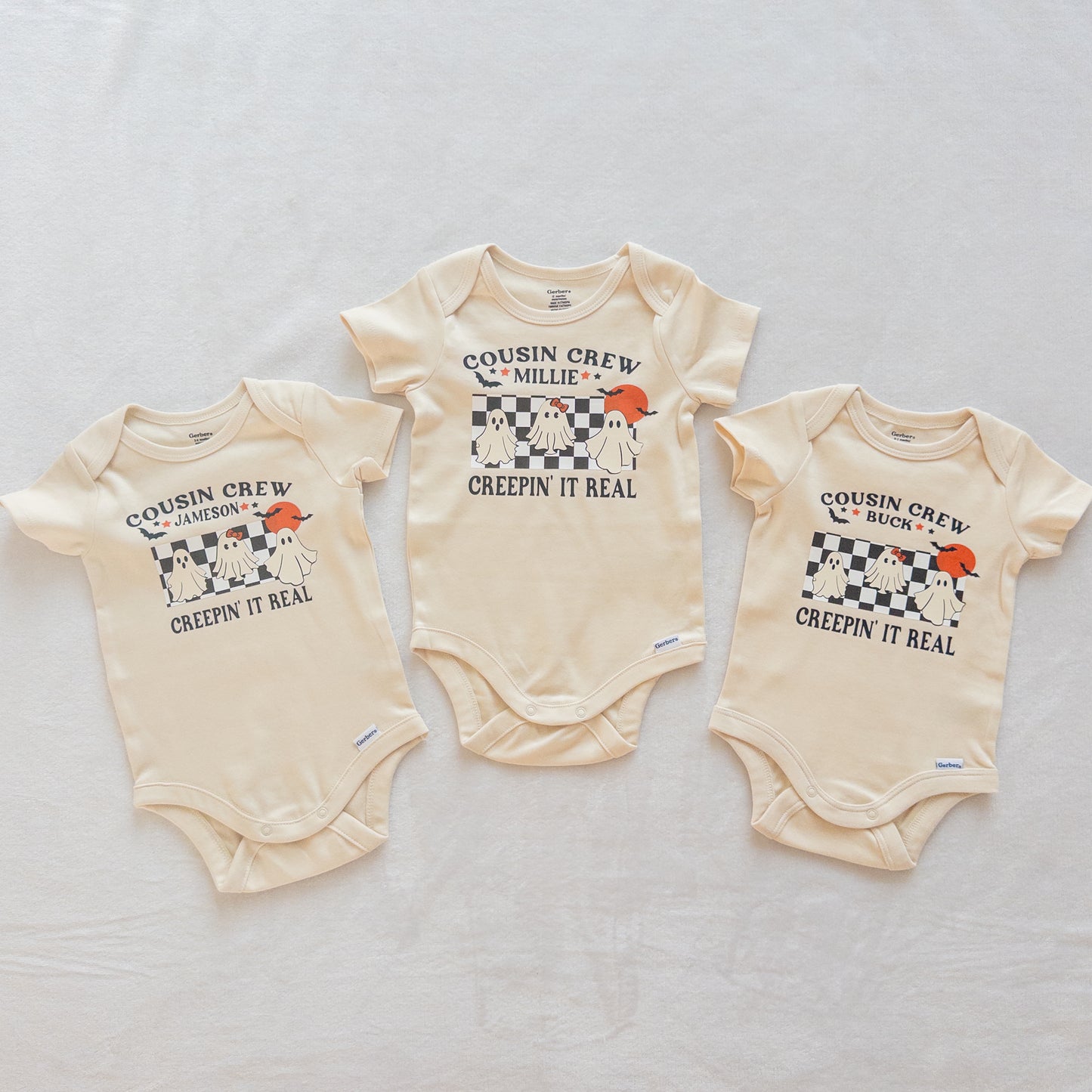 Creepin’ It Real Personalized Halloween Onesie