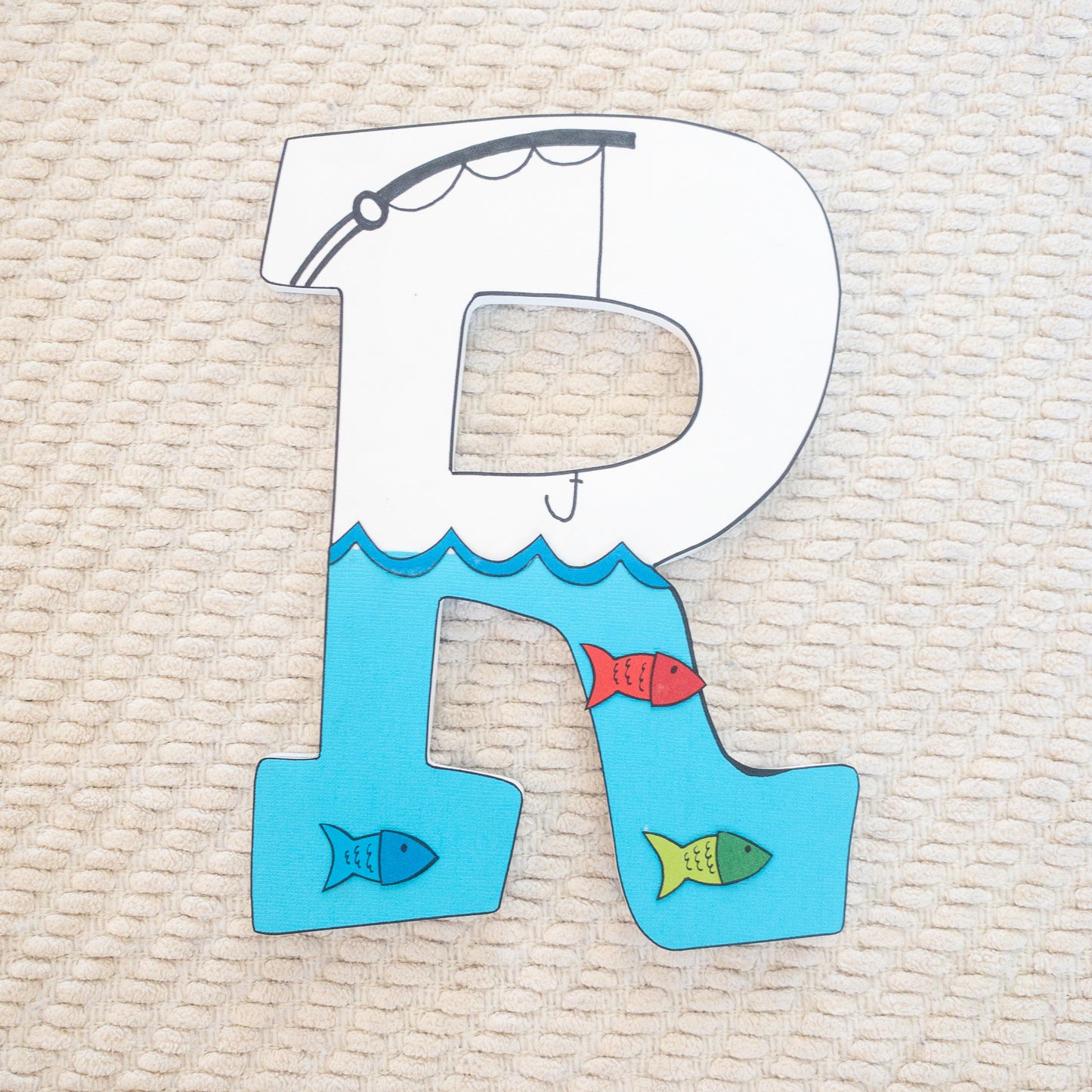 Gone Fishing Custom Wood Letters