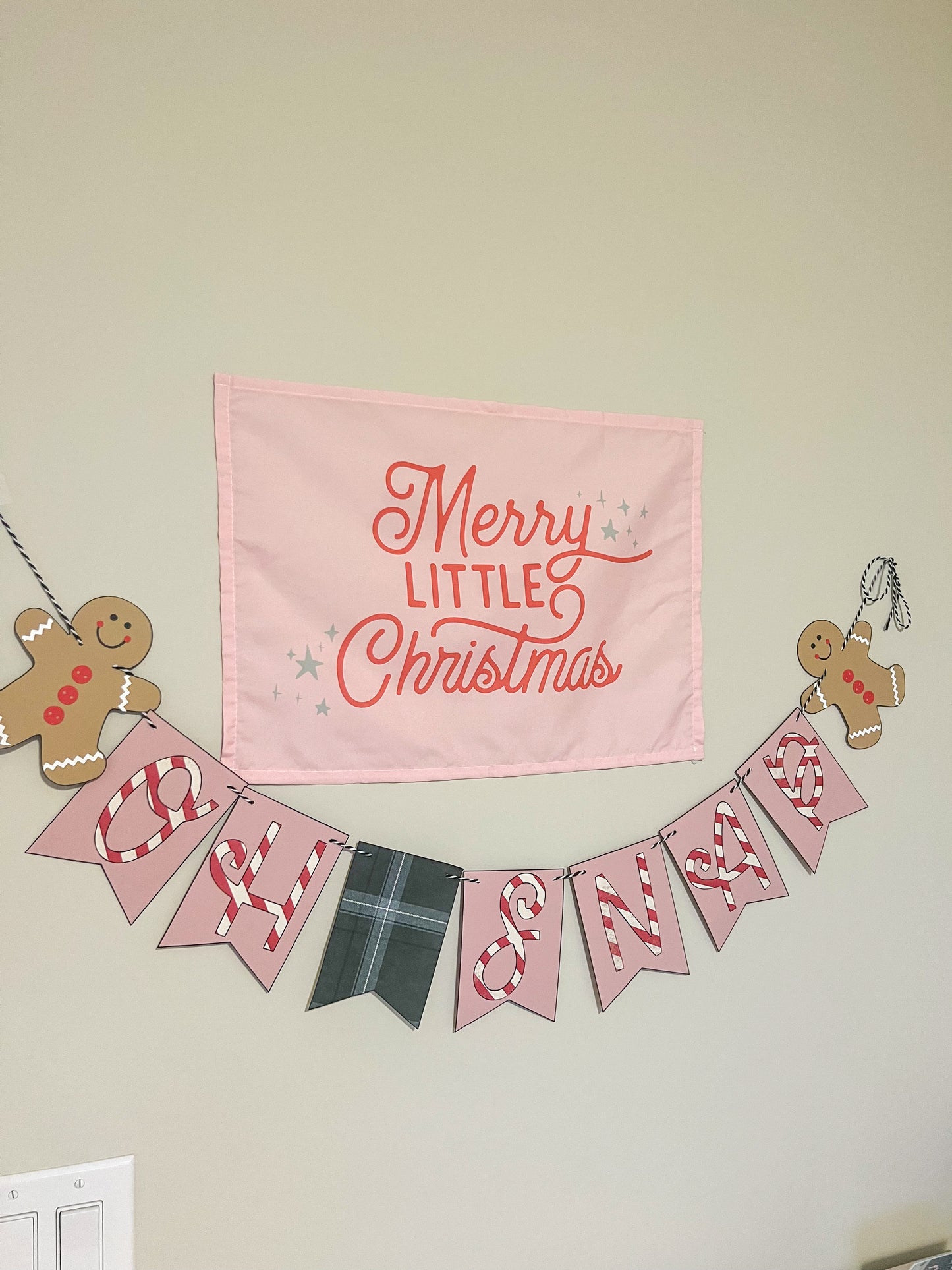 Oh Snap Gingerbread Holiday Party Decor Banner