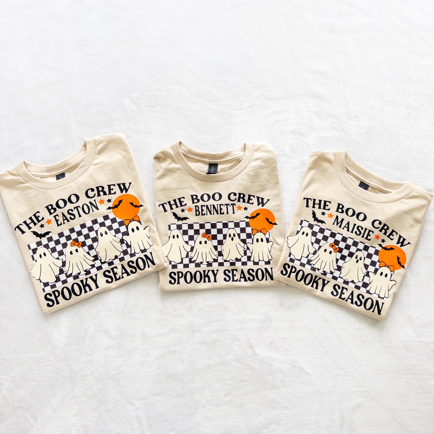 The Boo Crew Spooky Season Kids Halloween Shirt