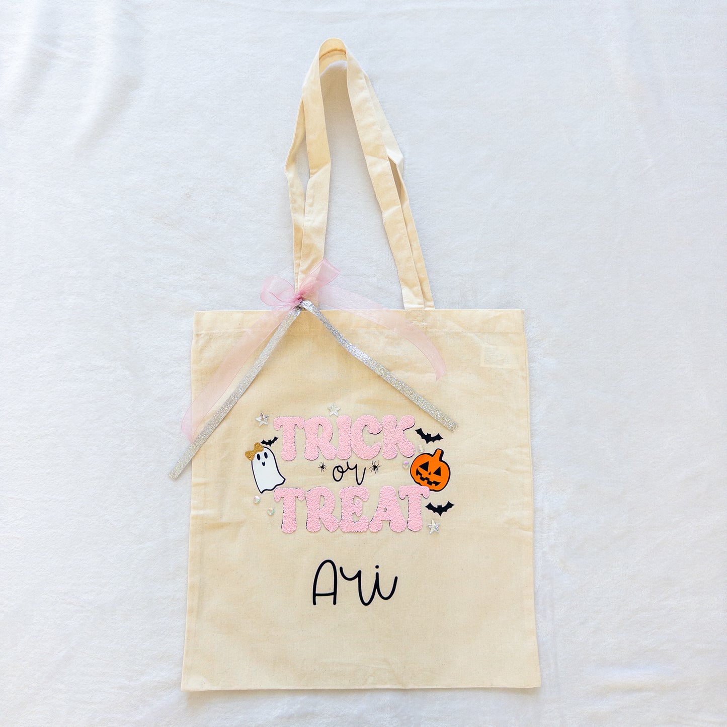 Personalized Trick or Treat Bag - Custom Halloween Bag for Kids