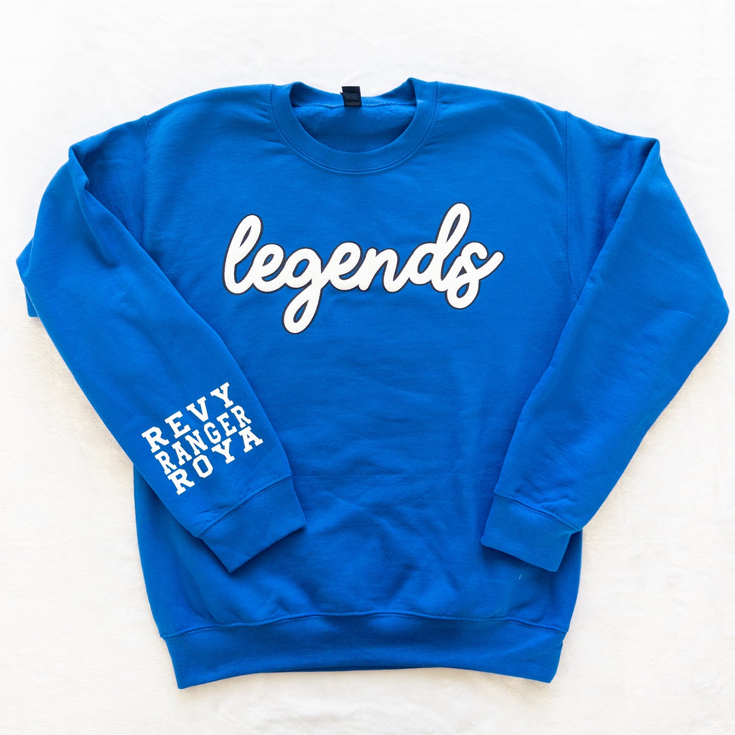 Personalized Team Sweatshirt Two Layer