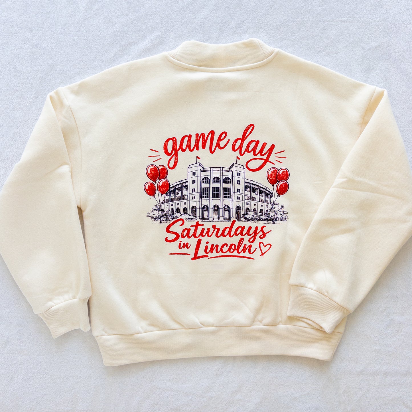 Mock Neck Game Day Sweatshirt