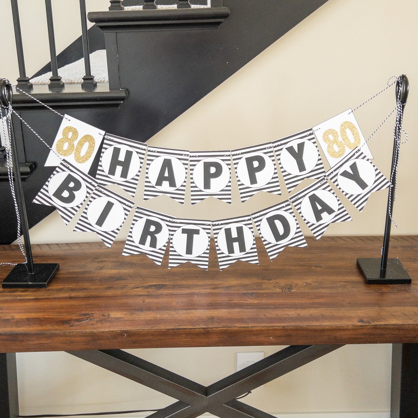 Custom Happy Birthday Banner