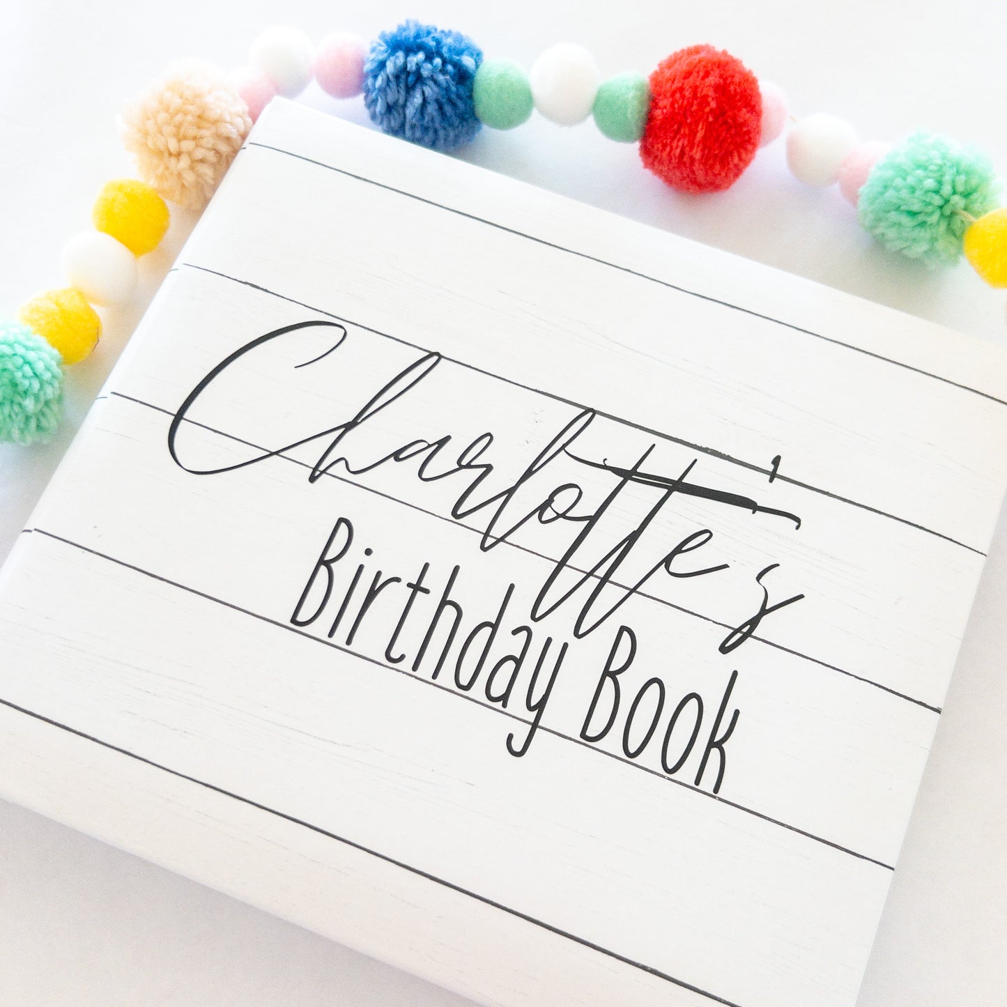 Birthday Interview Keepsake Memory Book