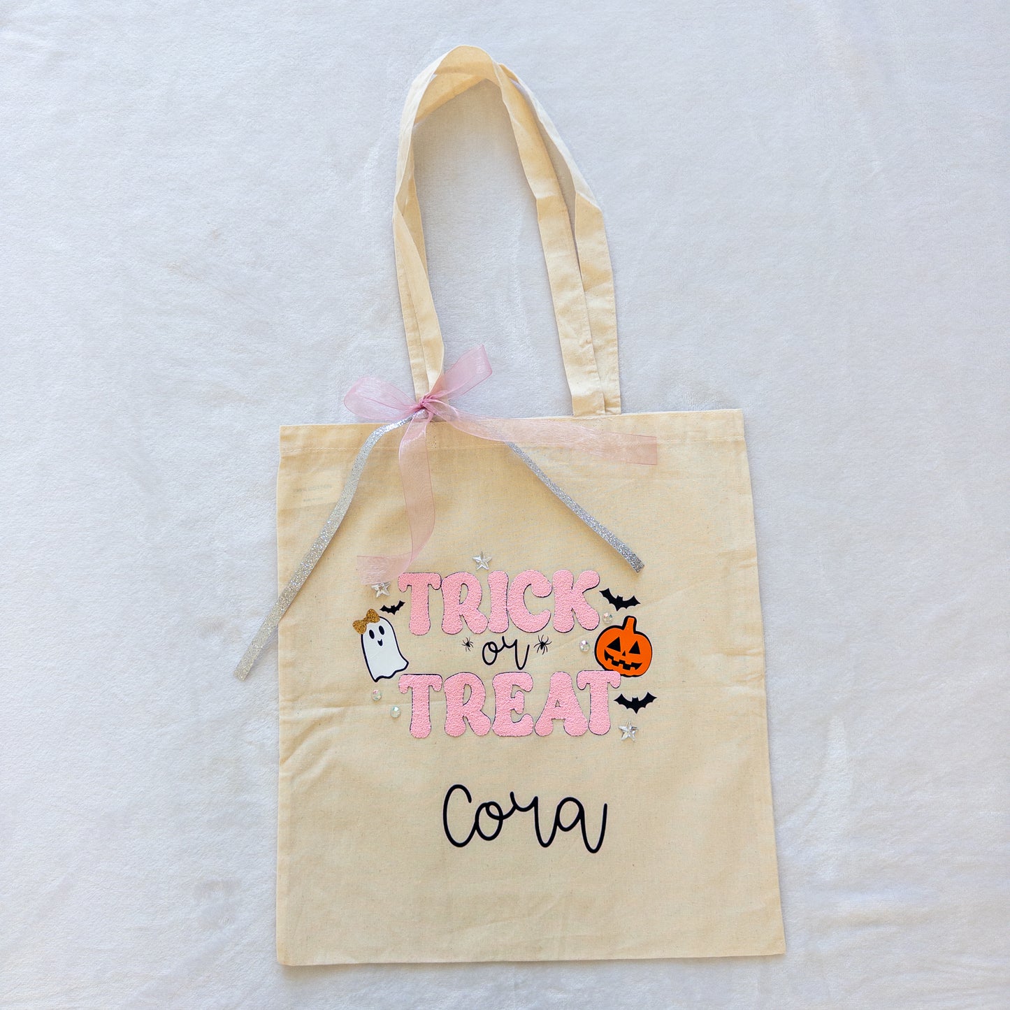 Personalized Trick or Treat Bag - Custom Halloween Bag for Kids