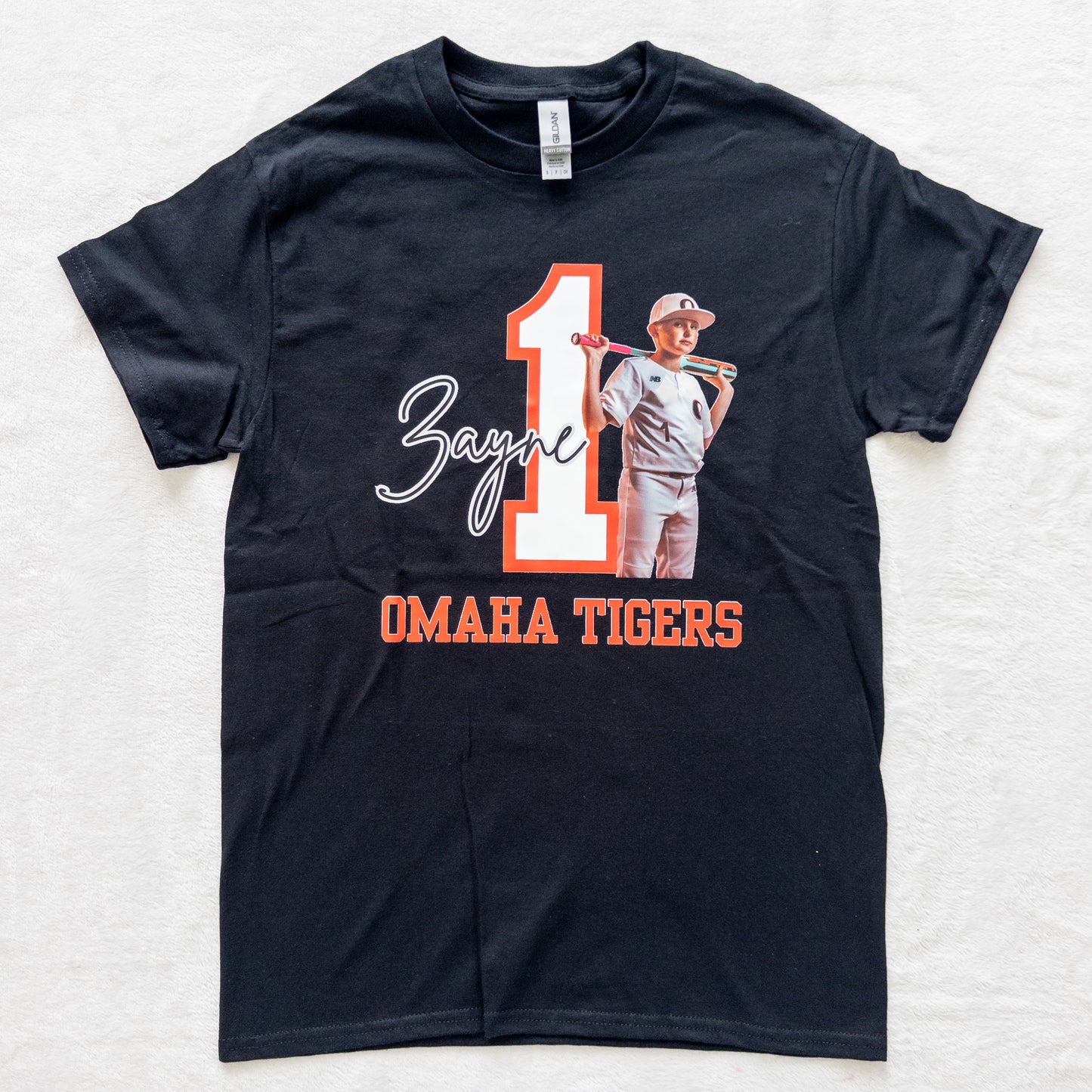 Custom Photo Baseball Team Shirt