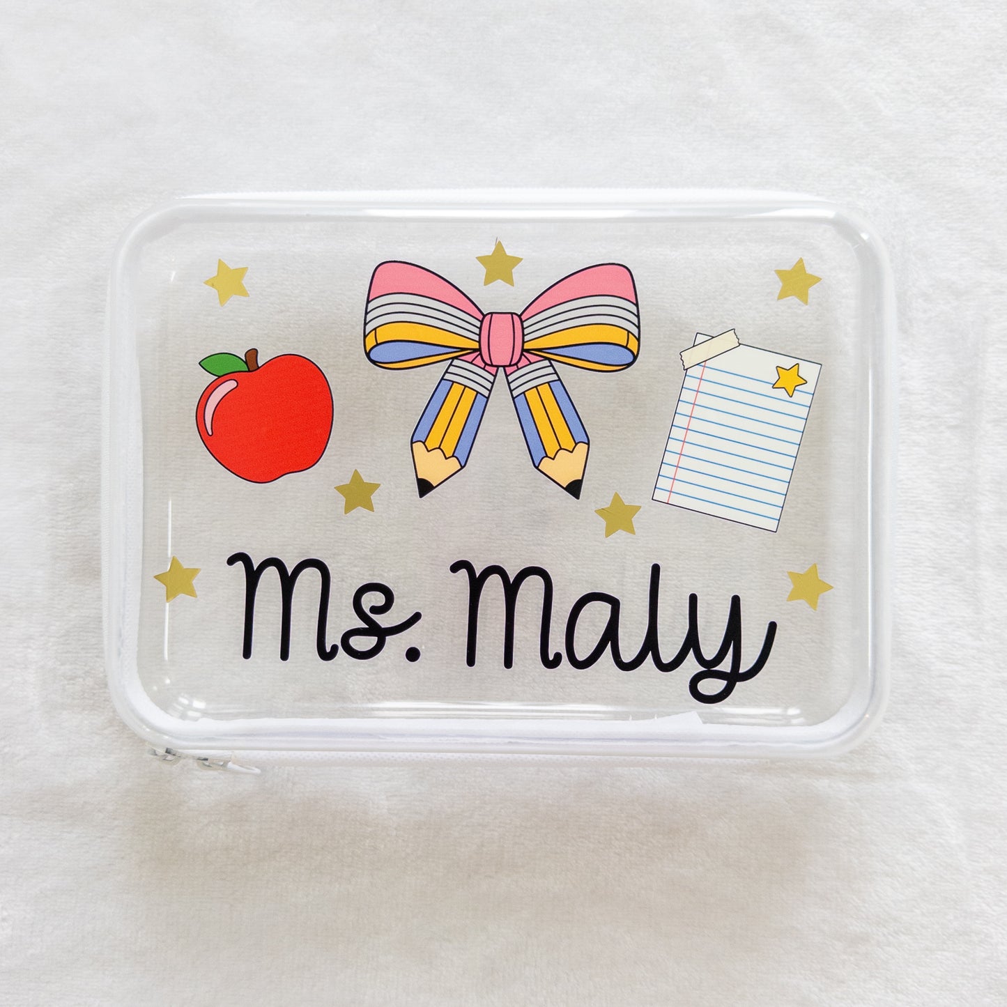 Personalized Teacher Organization Container
