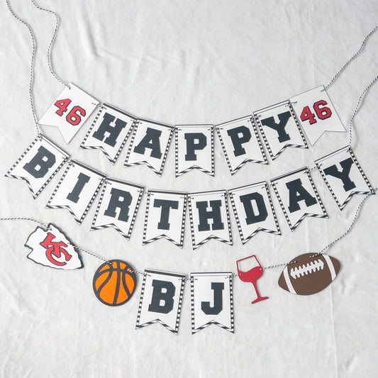 Custom Happy Birthday Banner