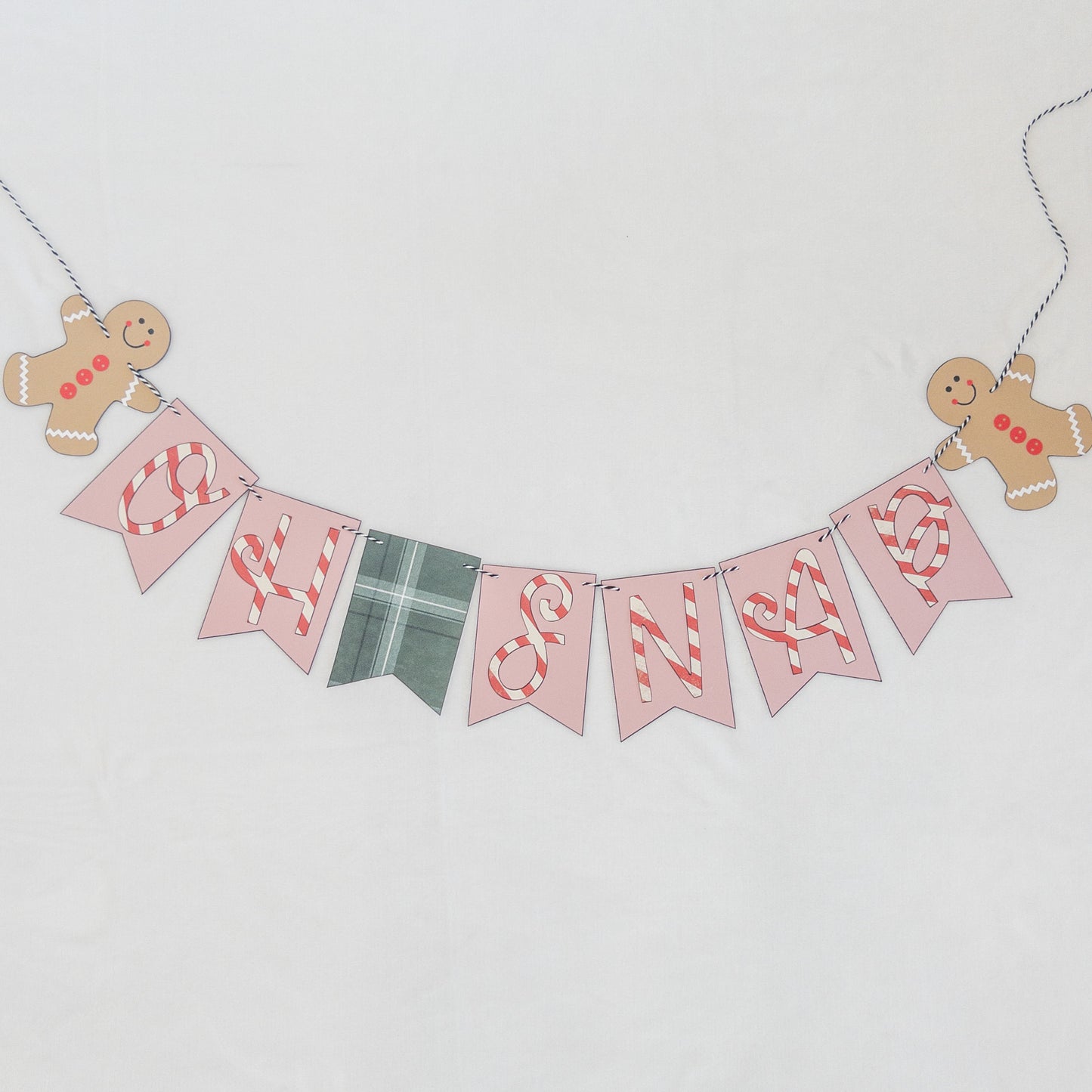 Oh Snap Gingerbread Holiday Party Decor Banner