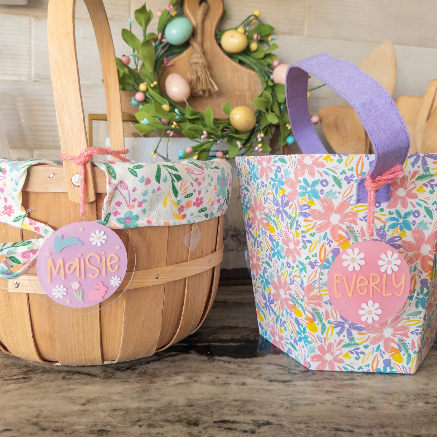 Personalized Easter Basket Tag