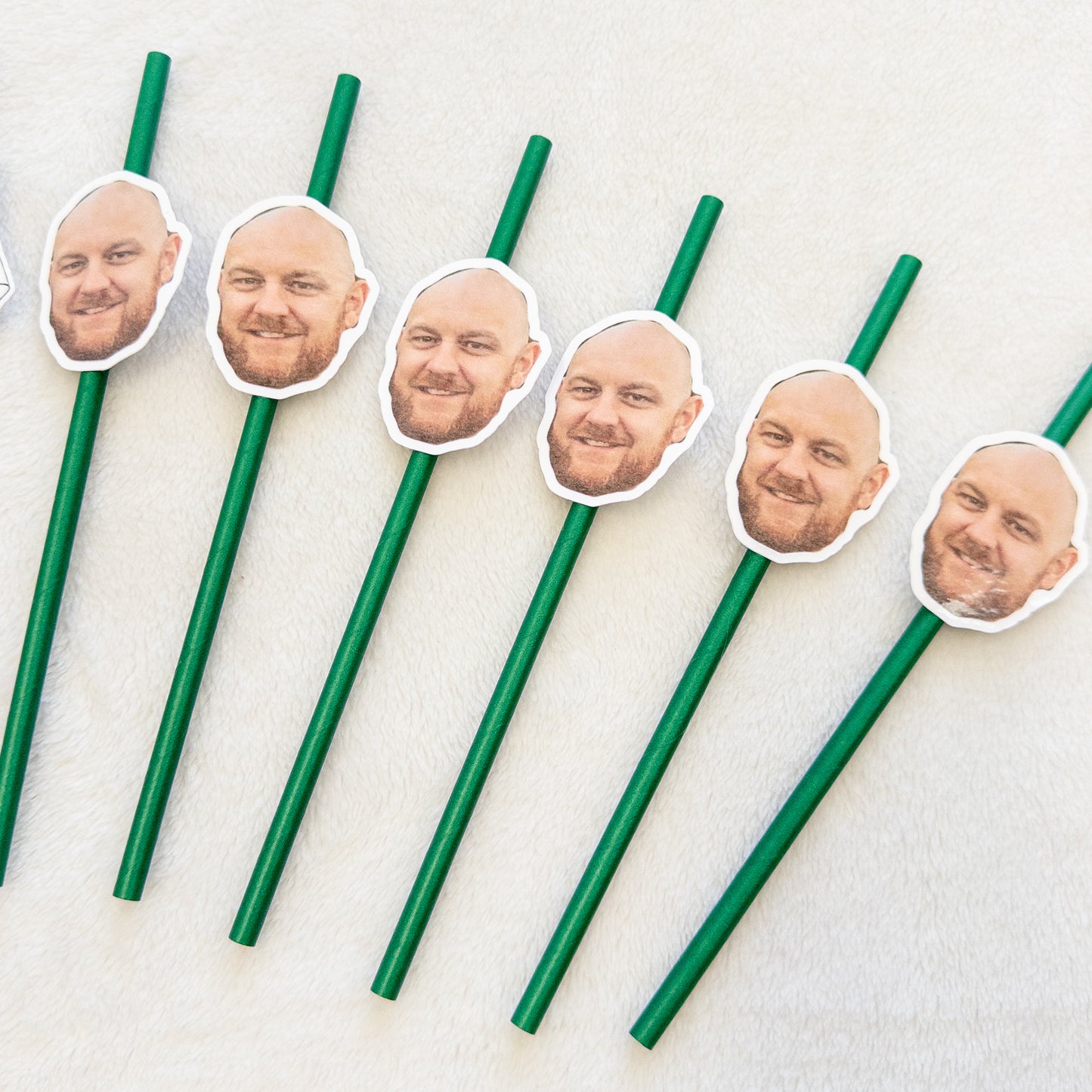 Custom Photo Straws