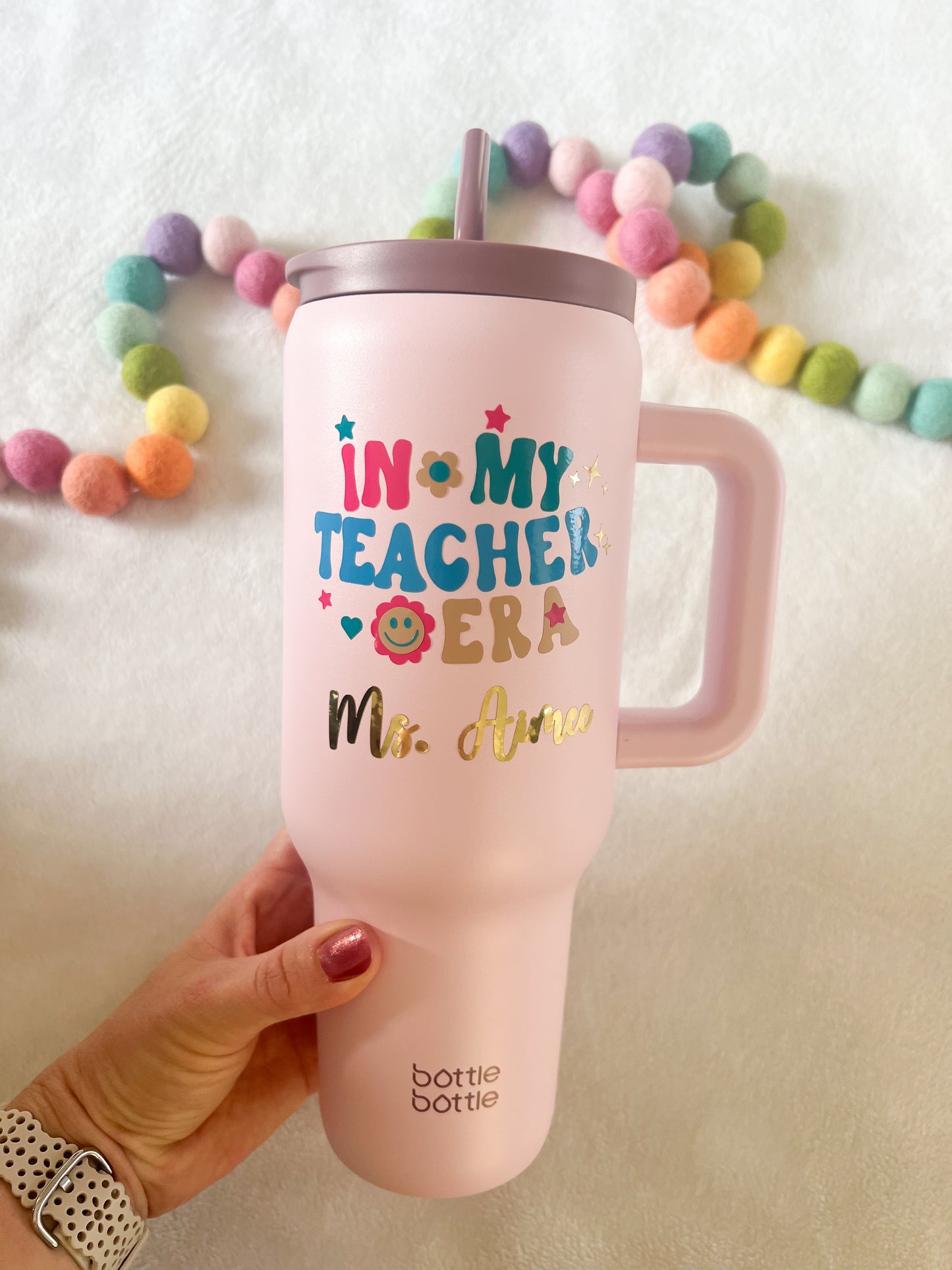 Teacher Tumbler Personalized Vinyl