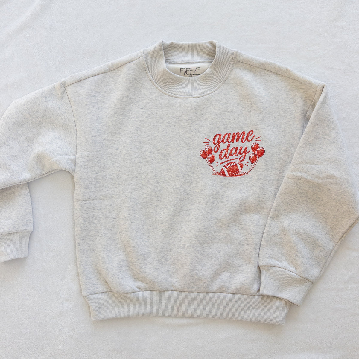 Mock Neck Game Day Sweatshirt