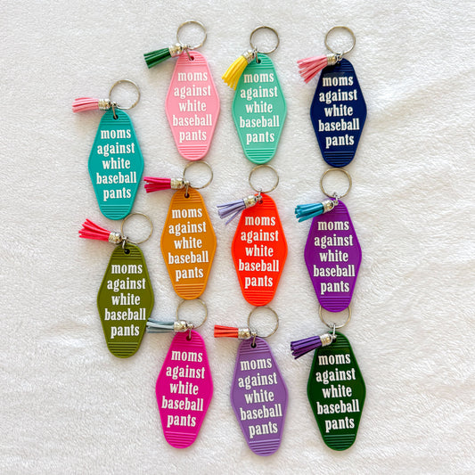 Keychains for Backpacks, Lunch Bags, Teacher Bags, Sports Bags, Car Keys