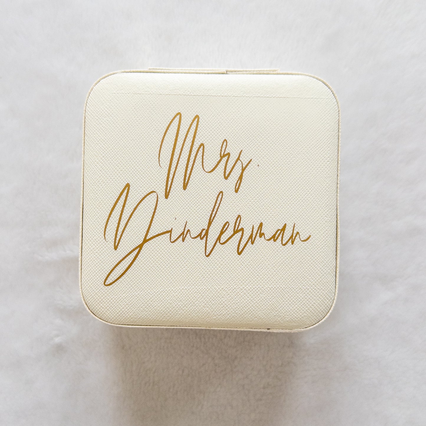 Personalized Travel Jewelry Case