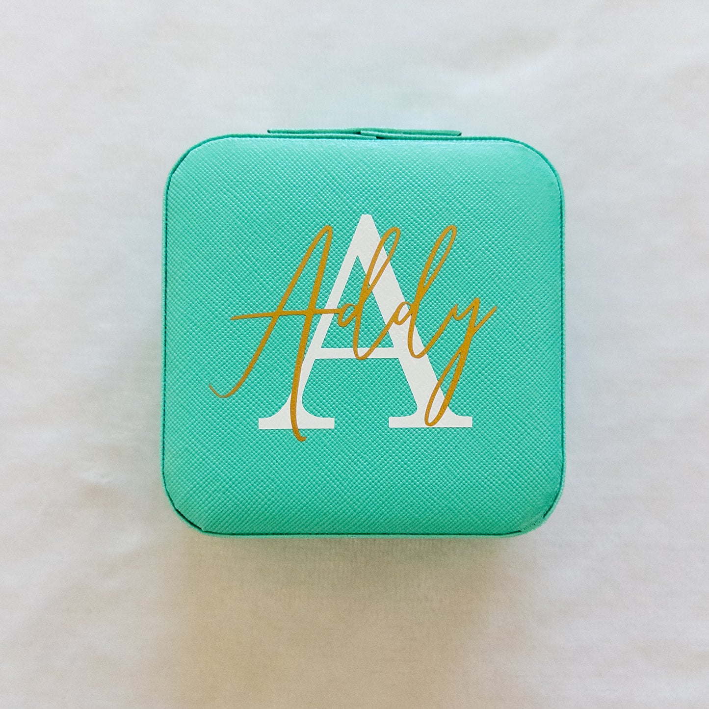 Personalized Travel Jewelry Case