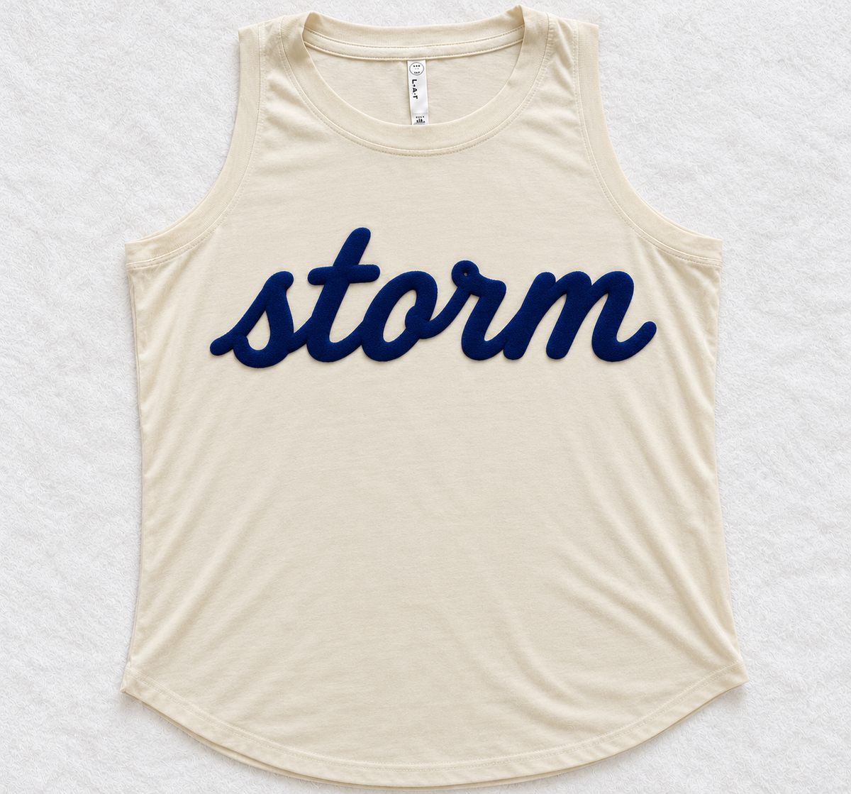 Storm Custom Puff Vinyl Relaxed Tank Top