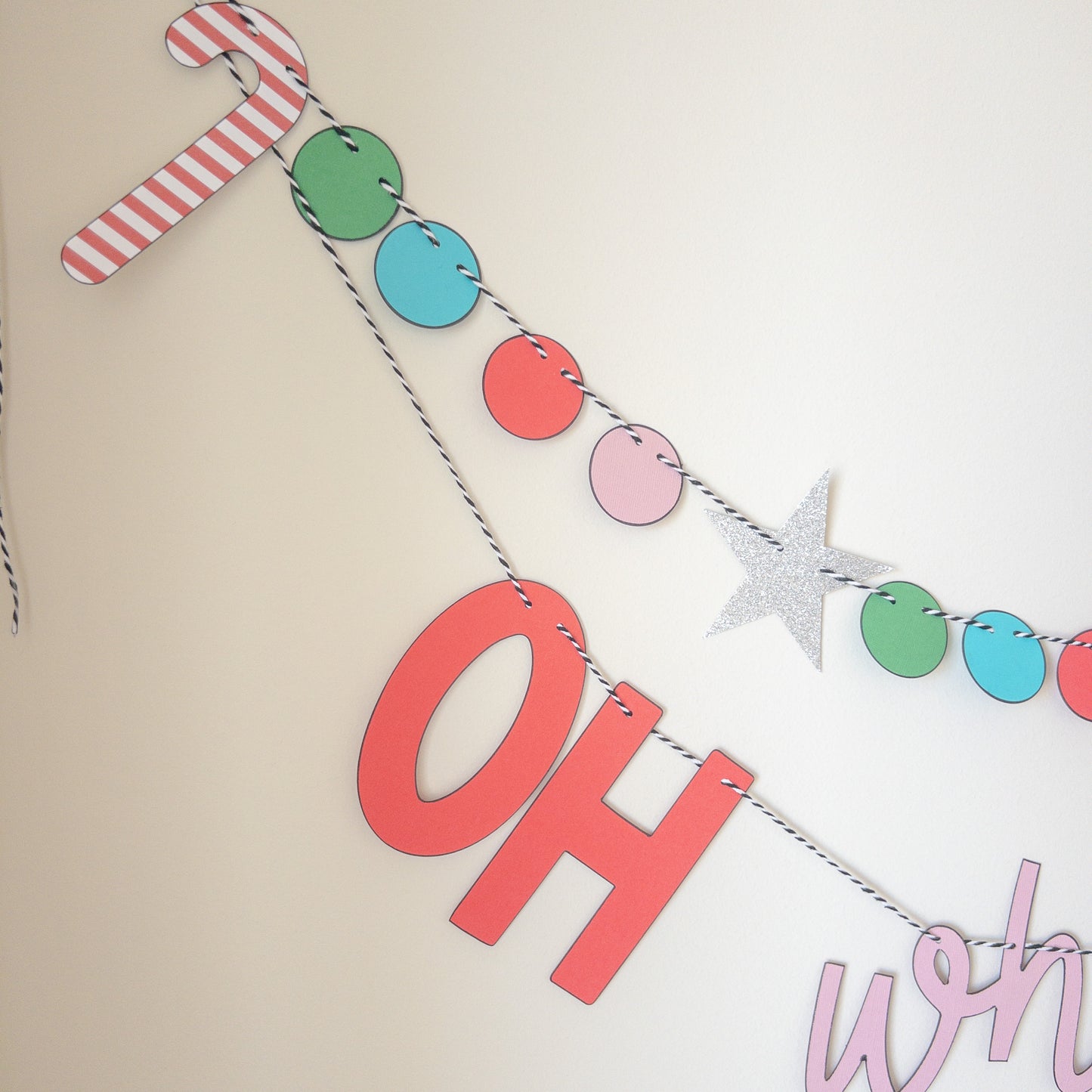 Oh What Fun Holiday Party Decor Banner