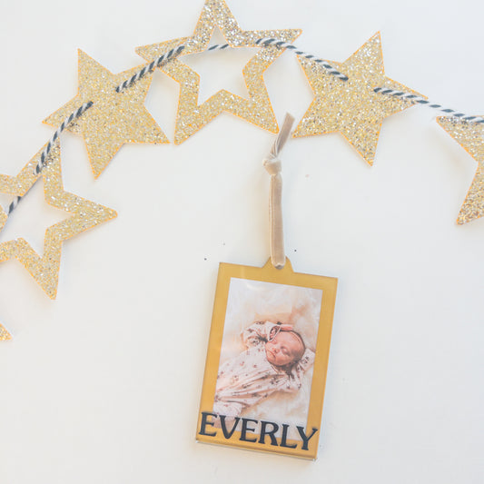 Picture Frame Ornament Keepsake