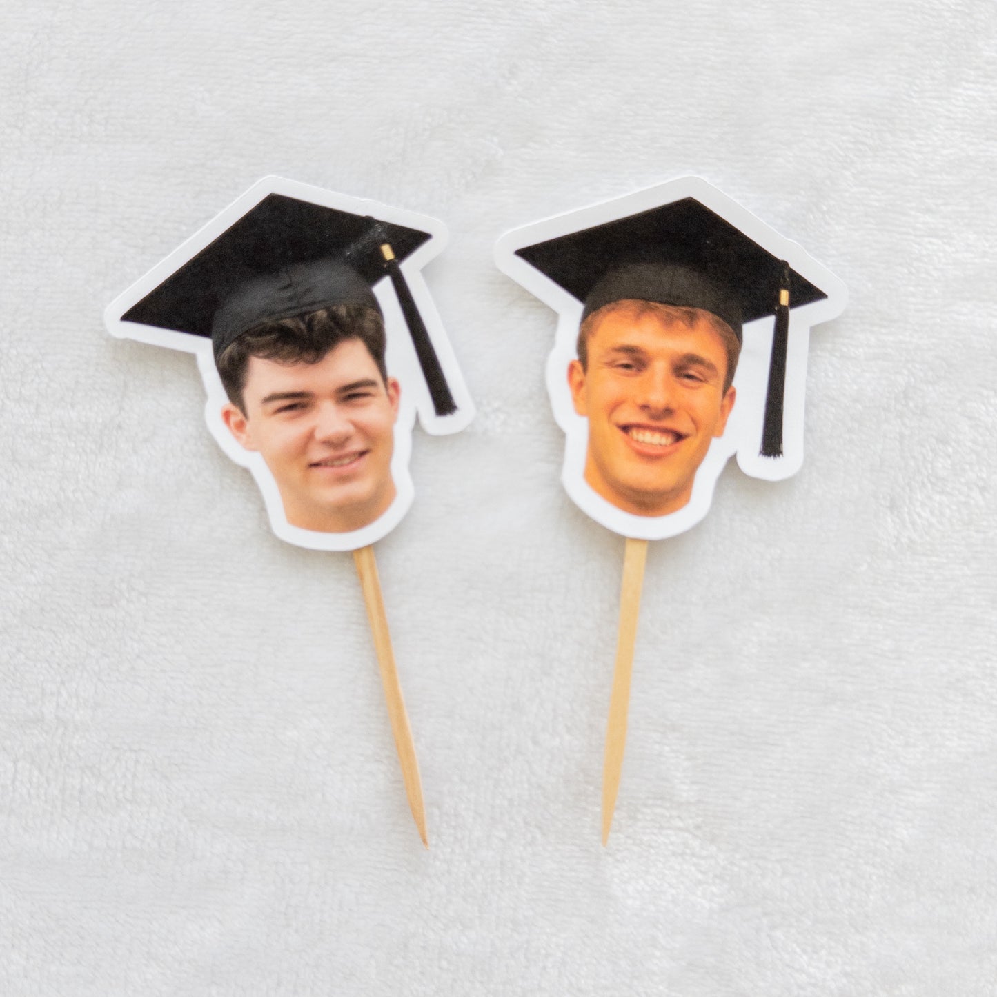 Personalized Photo Cupcake Toppers