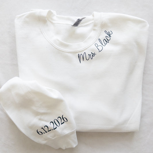 Future Mrs. Custom Sweatshirt