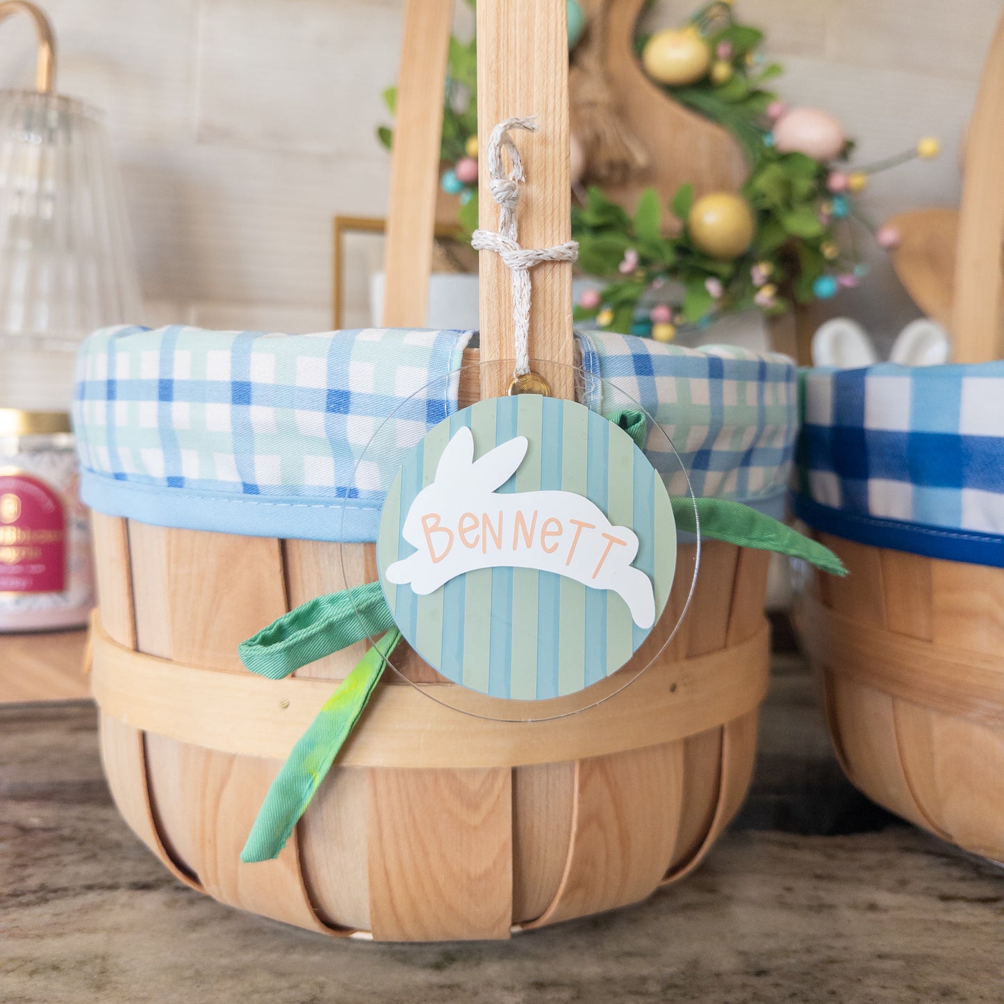 Personalized Easter Basket Tag