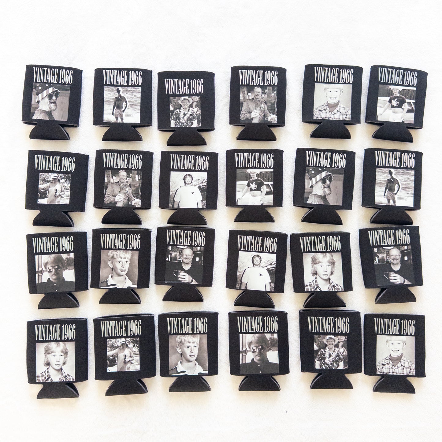 Custom Birthday Photo Koozie