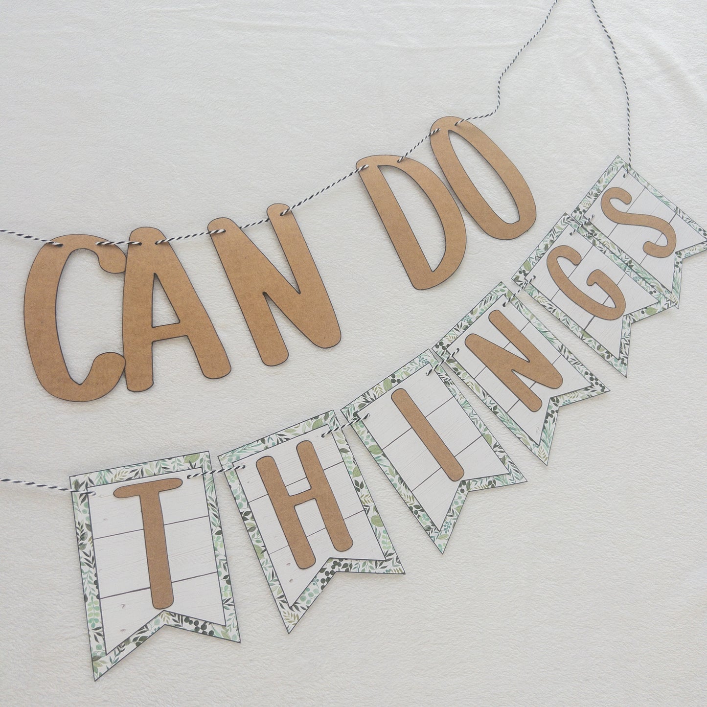 You Can Do Hard Things Motivational Banner