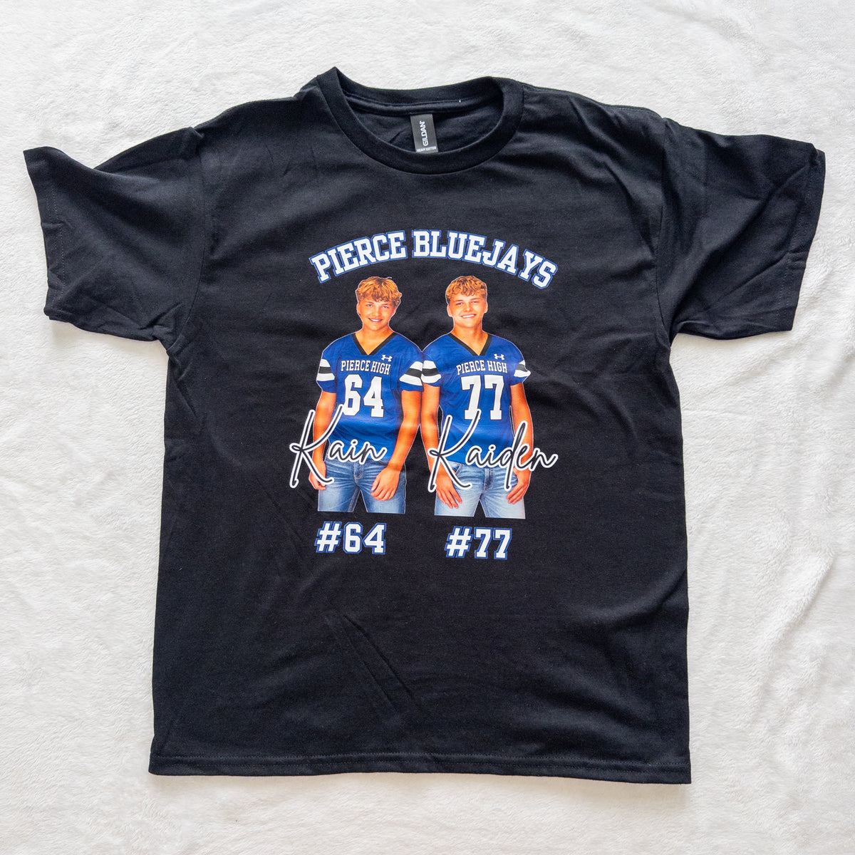 Custom Football Photo Shirt