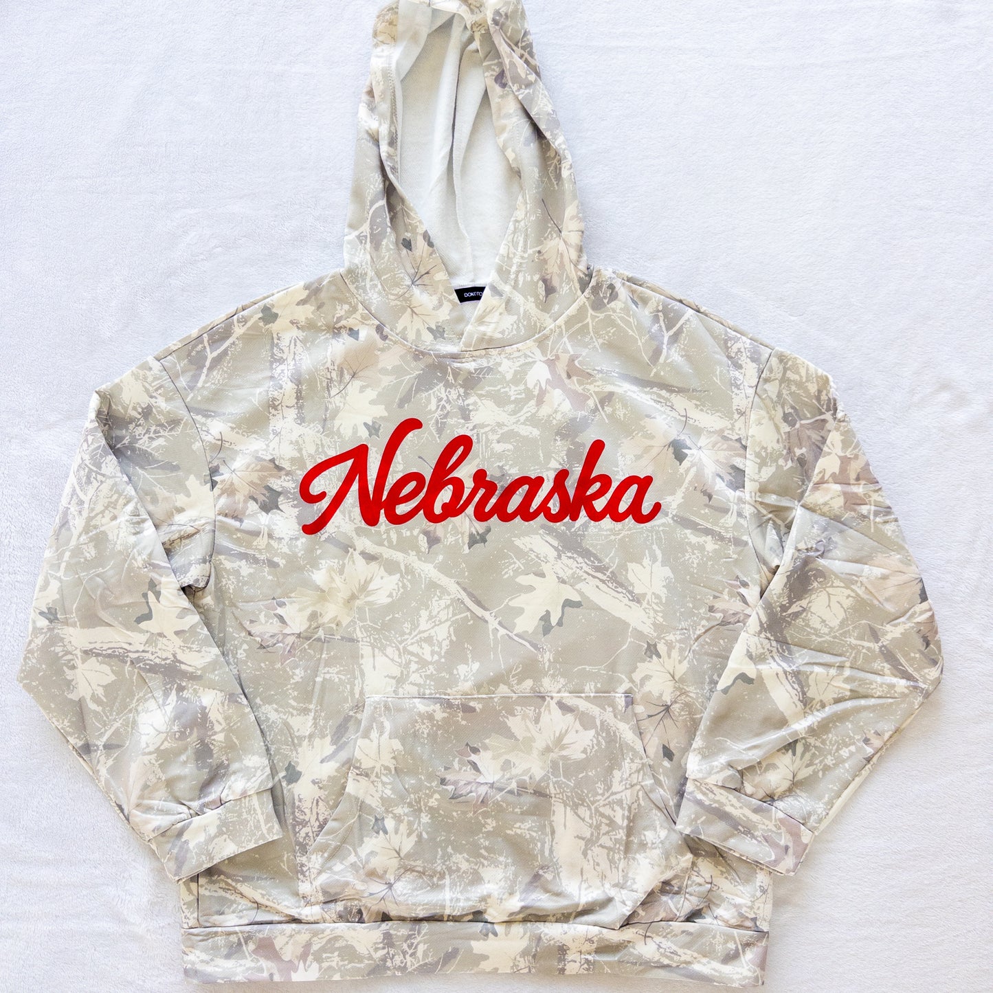 Nebraska Light Camo Hoodie