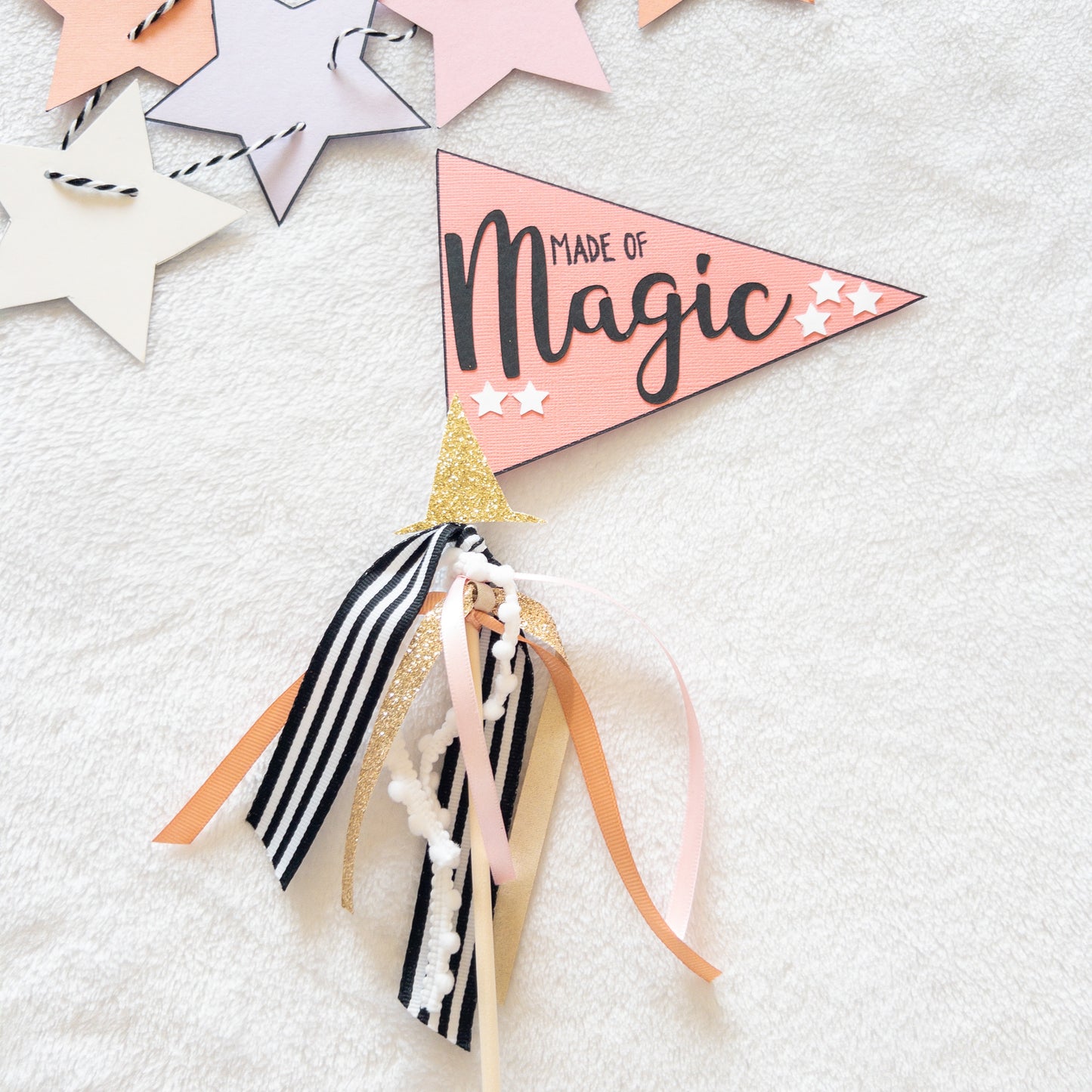 Halloween Boo Basket Filler, Pennant Party Flag, Photo Prop, Cake Topper