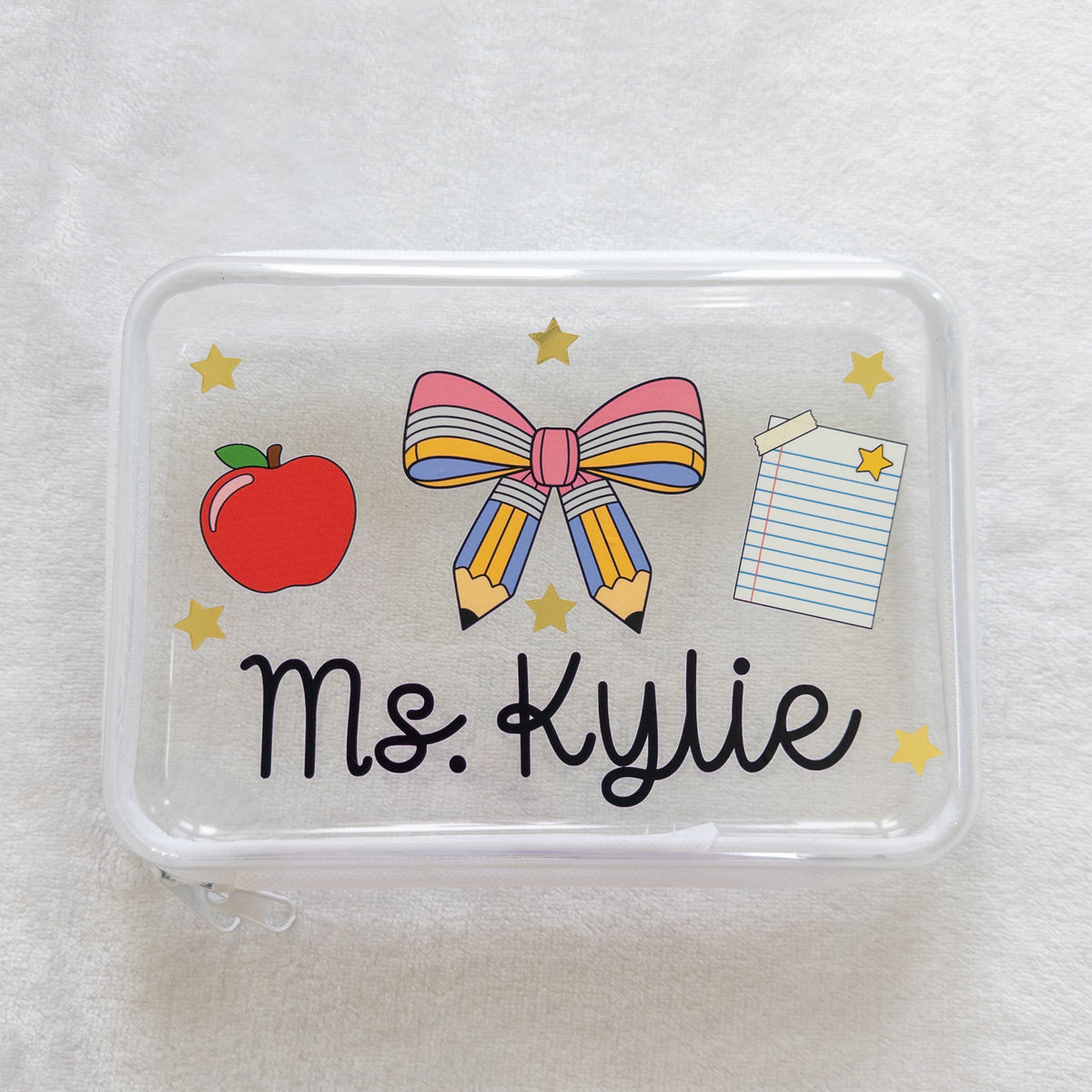 Personalized Teacher Organization Container