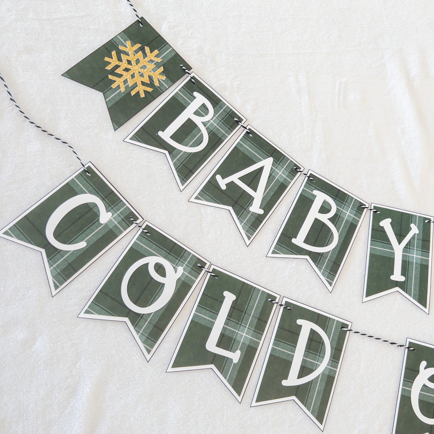 Baby It’s Cold Outside Baby Shower, Birthday, Wedding Shower Winter Banner