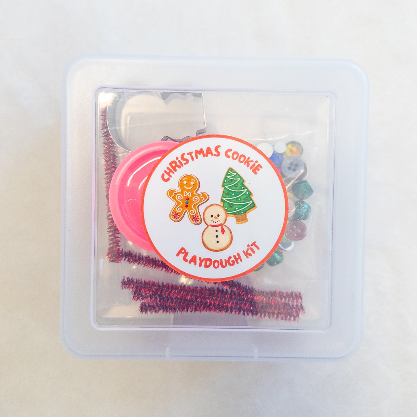 Christmas Cookie Playdough Kit