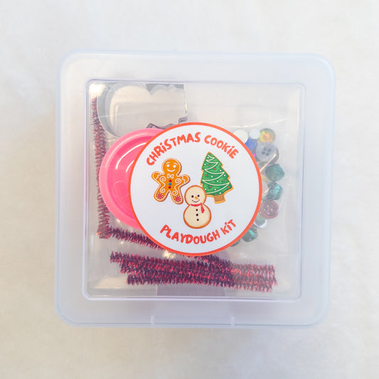 Christmas Cookie Playdough Kit