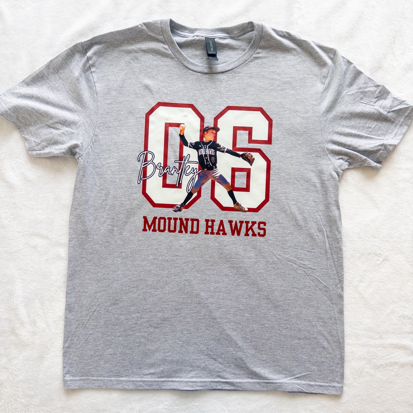 Custom Photo Baseball Team Shirt
